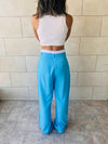 Baby Blue Reversed Lowrise Pants