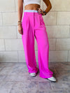 Pink Reversed Lowrise Pants