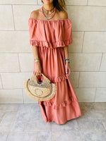 Watermelon Flamenco Dress