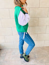 Green Sleeveless Knit Vest