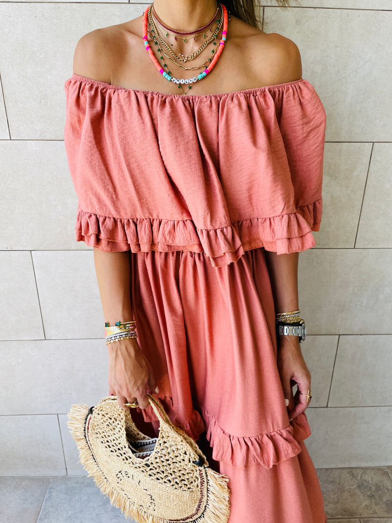 Watermelon Flamenco Dress