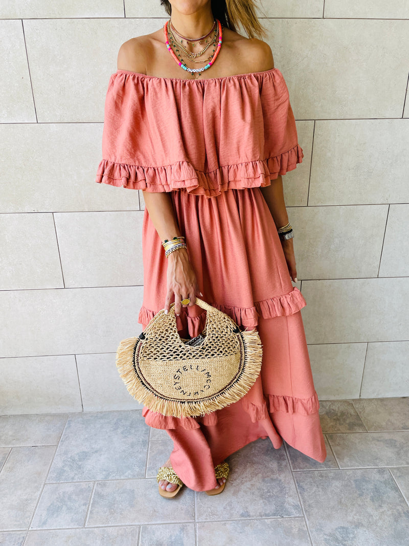 Watermelon Flamenco Dress