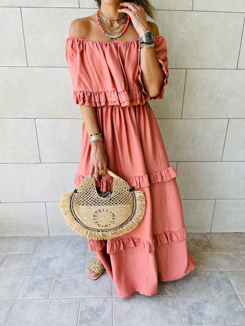 Watermelon Flamenco Dress