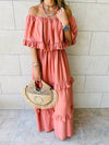 Watermelon Flamenco Dress