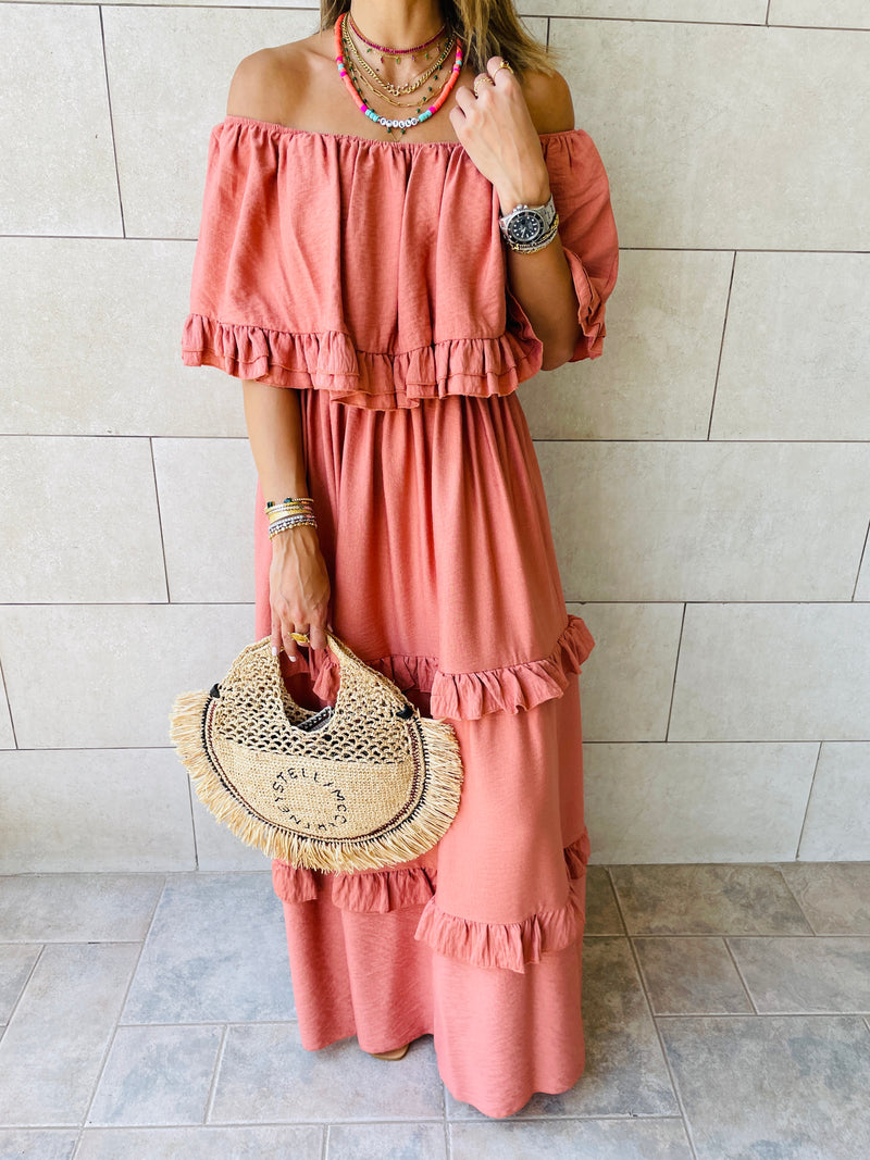Watermelon Flamenco Dress