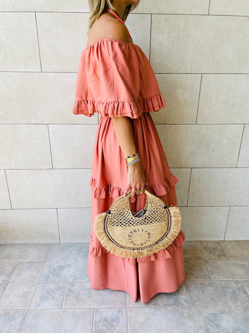 Watermelon Flamenco Dress
