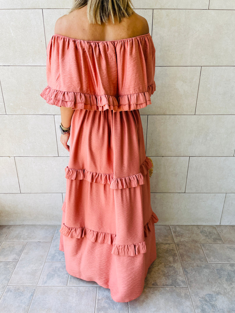 Watermelon Flamenco Dress