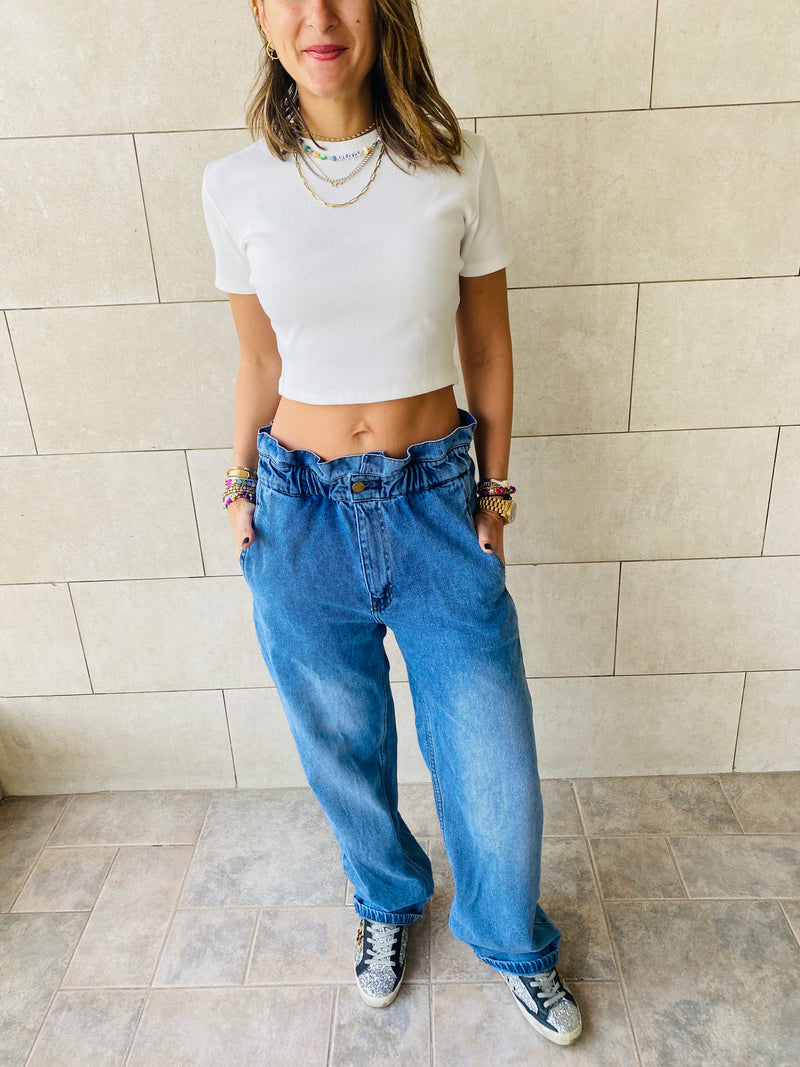 Paperbag Boyfriend Jeans