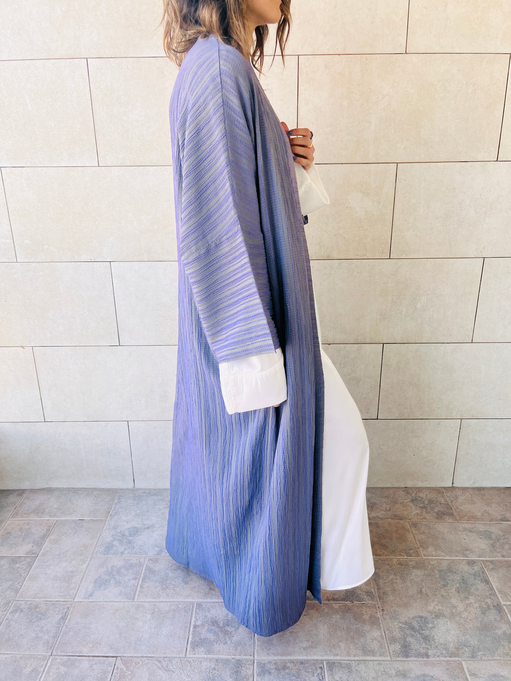 Purple Hippie Lined Kimono