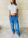 Paperbag Boyfriend Jeans