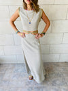 2 Piece Taupe Athena Set