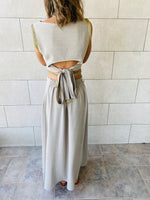 2 Piece Taupe Athena Set