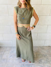 2 Piece Olive Athena Set
