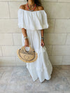 White Flamenco Dress