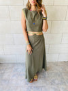 2 Piece Olive Athena Set