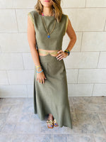 2 Piece Olive Athena Set