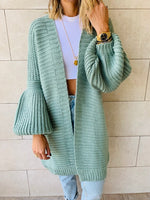Mint Fluffing Around Cardi