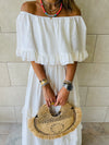 White Flamenco Dress