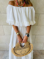 White Flamenco Dress