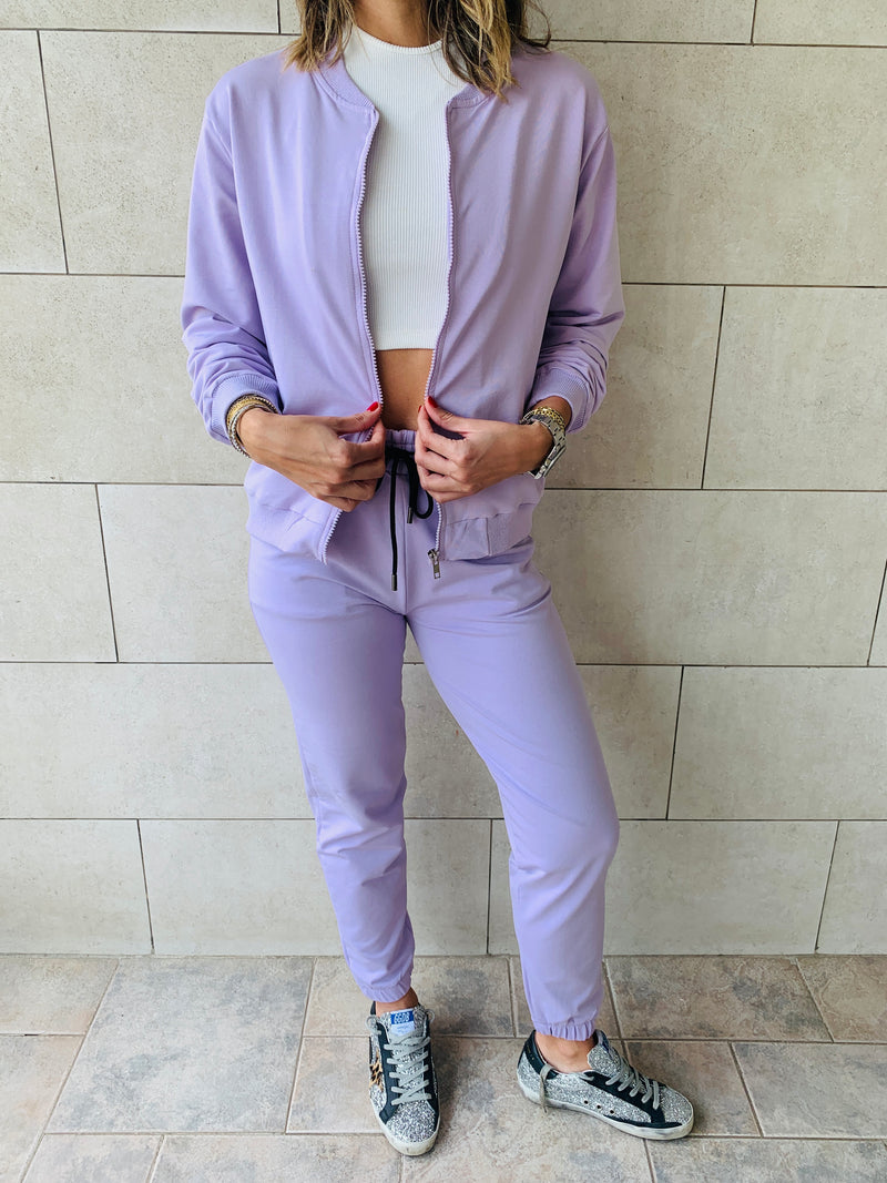Lilac Bomber Set