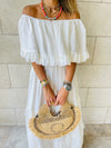 White Flamenco Dress
