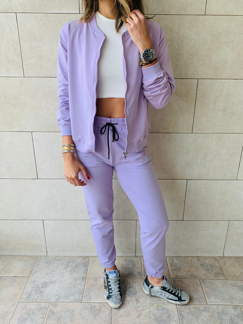 Lilac Bomber Set