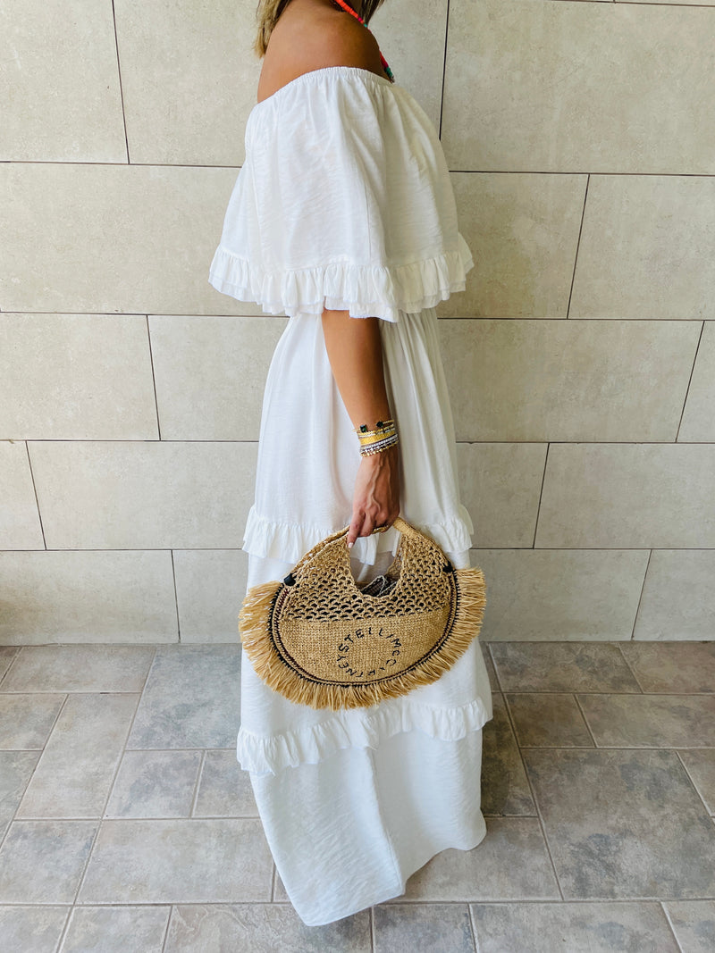 White Flamenco Dress