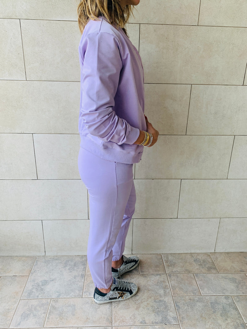 Lilac Bomber Set