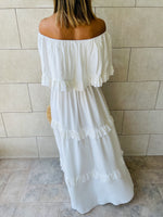 White Flamenco Dress