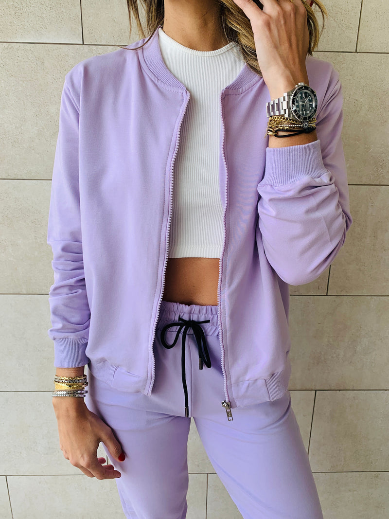Lilac Bomber Set