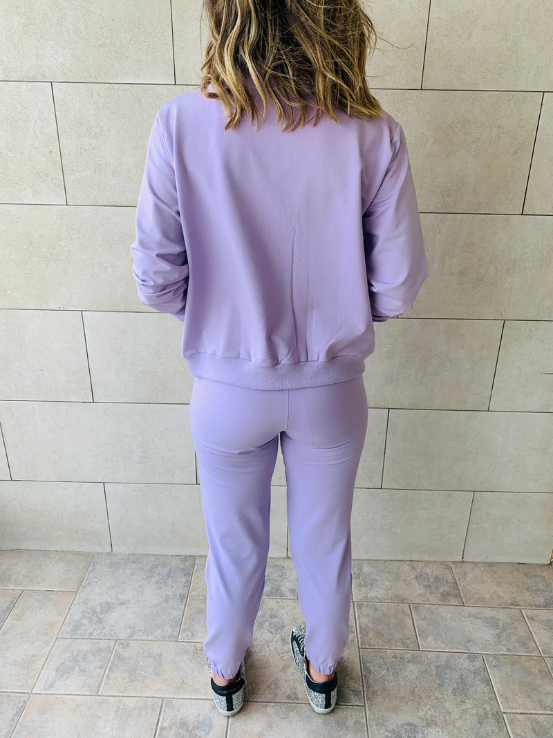 Lilac Bomber Set
