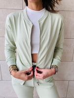 Sage Bomber Set