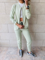 Sage Bomber Set