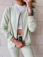 Sage Bomber Set