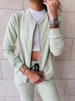 Sage Bomber Set