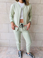 Sage Bomber Set
