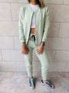 Sage Bomber Set