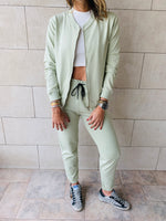 Sage Bomber Set