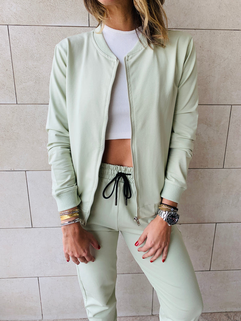 Sage Bomber Set