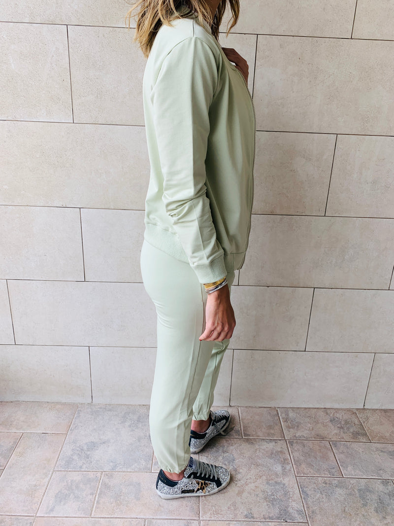 Sage Bomber Set