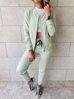 Sage Bomber Set