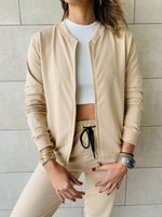 Beige Bomber Set