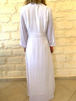 White Dottie Dress