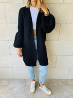 Black Fluffing Around Cardi