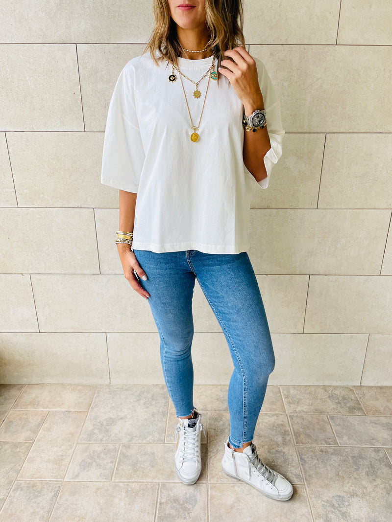 White Oversize T-shirt