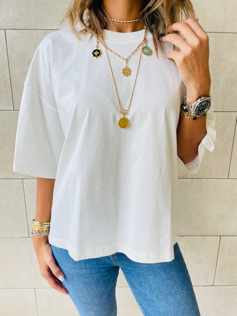 White Oversize T-shirt
