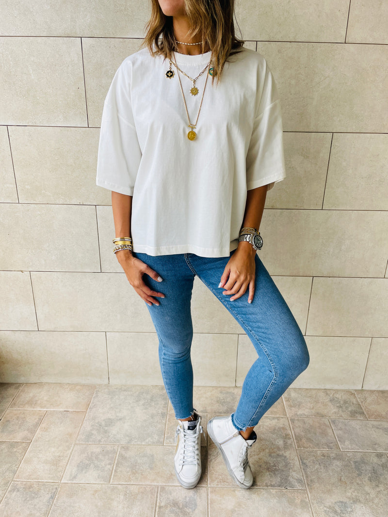 White Oversize T-shirt