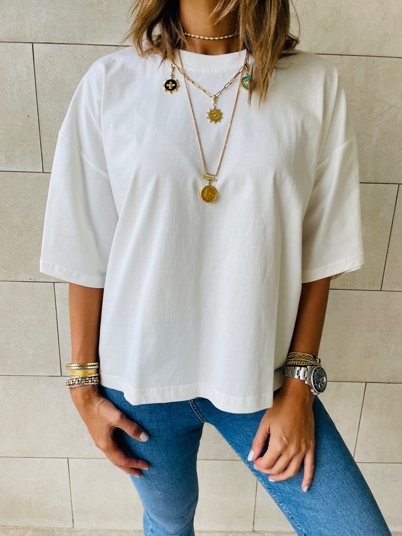 White Oversize T-shirt