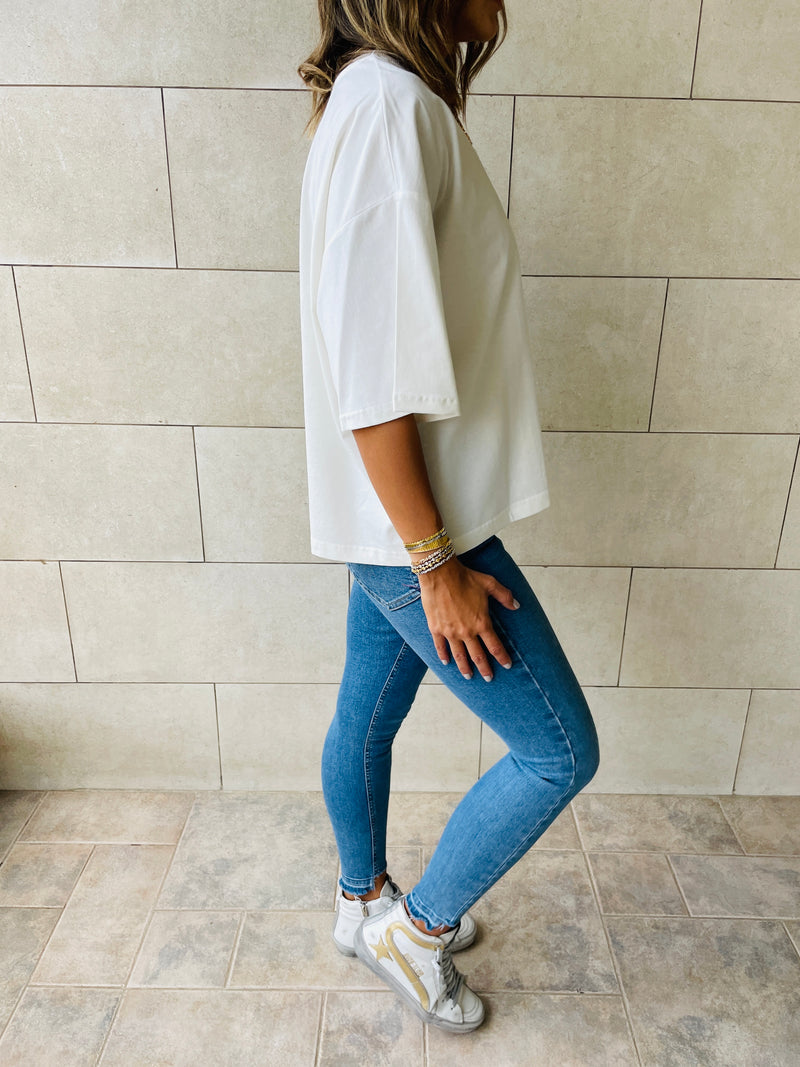 White Oversize T-shirt