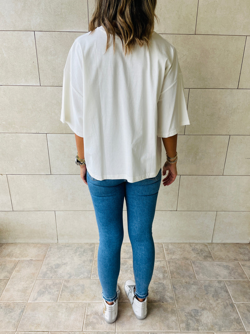 White Oversize T-shirt